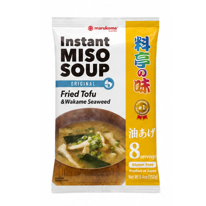 MARUKOME SOKUSEKI RYOTEI NO AJI WAKAME FRIED TOFU 8p152g