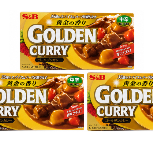 SB golden Curry Medium 198g