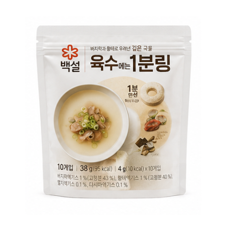 CJ Bekseol Sagolgadeuk Yuksueneun 40g