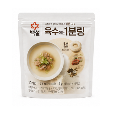 CJ Bekseol Sagolgadeuk Yuksueneun 40g