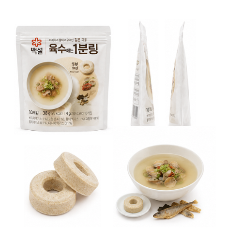 CJ Bekseol Sagolgadeuk Yuksueneun 40g