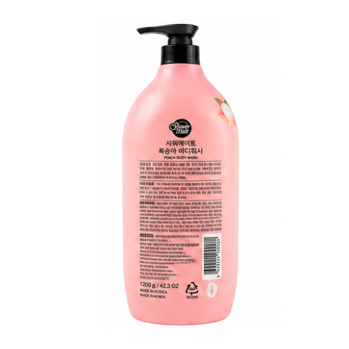 Aekyung Showermate Natural Peach Bodywash 1.2kg