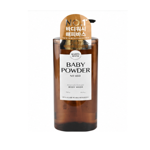 Happy Bath Shower Purfume Baby Powder 760g