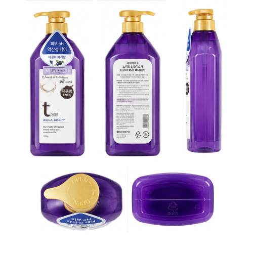 Aekyung Shower Mate body Wash-Sweet coconut 550g