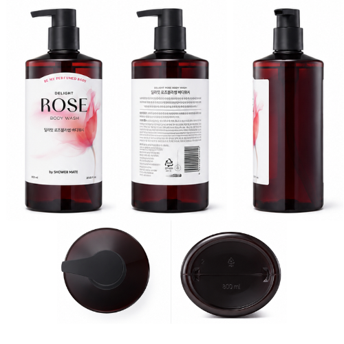 Aekyung Showermate Bima Perfume Rose Body Wash 800ml