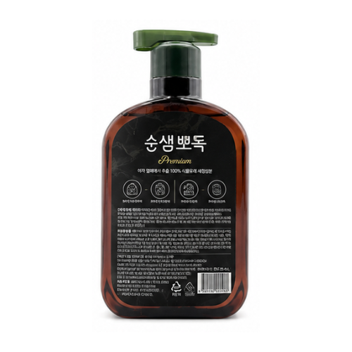 Aekyung Soonsaem Real Premium Dishwashing Liquid Coconut Fruit 750ml