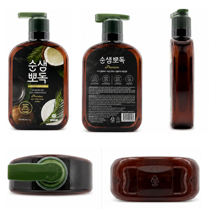 Aekyung Soonsaem Real Premium Dishwashing Liquid Coconut Fruit 750ml
