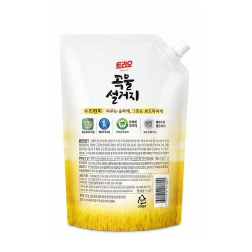 Aekyung Trio Grain Dishwashing Liquid Brown Rice 1200ml