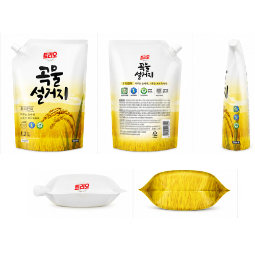 Aekyung Trio Grain Dishwashing Liquid Brown Rice 1200ml