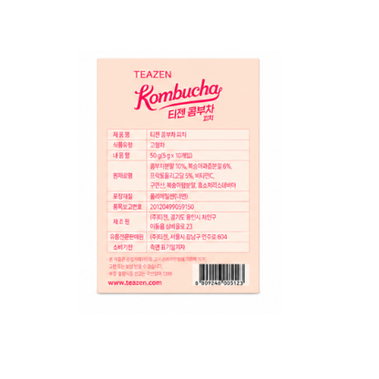 Teazen Kombucha Peach 10T