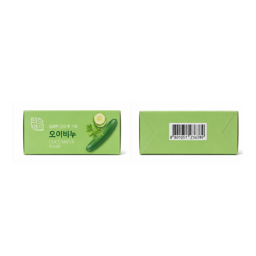 Mugunghwa Cucumber Soap 90g*4