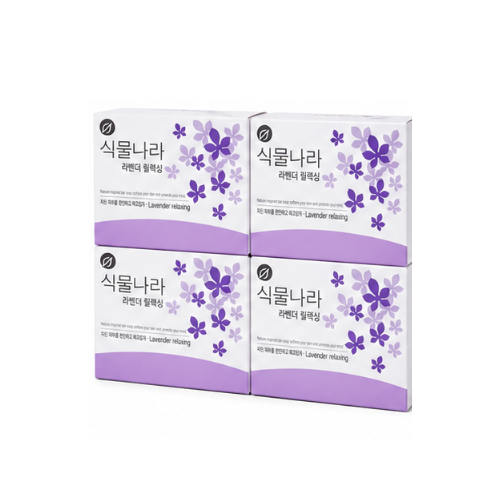 CJ Sikmulnara Soap Lavander 100g*4