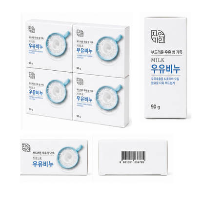 Mugunghwa Milk Soap 90g*4