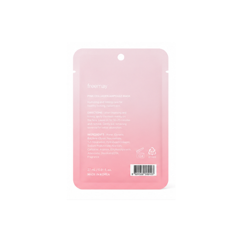 Freemay Pink Collagen Ampoule Mask 27ml