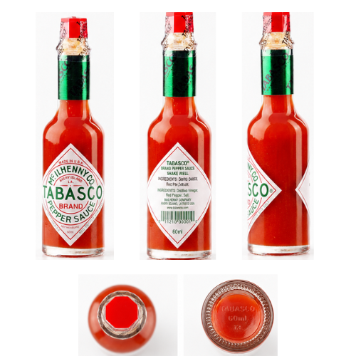 Tabasco Premium Original Hot Pepper Sauce 60ml