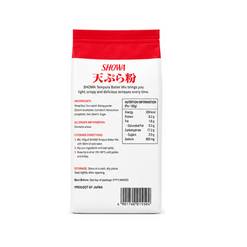 Showa Premium Butter Flavor Tempura Flour Mix 700g