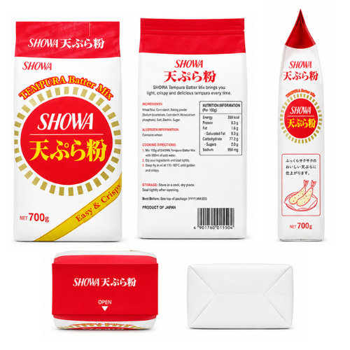 Showa Premium Butter Flavor Tempura Flour Mix 700g