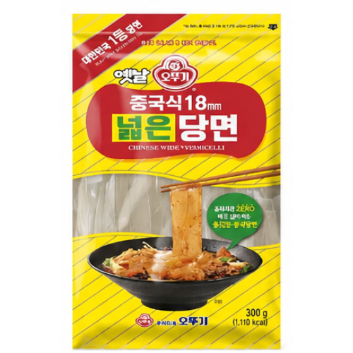 Ottogi Chinese-Style 18mm Wide Glass Noodles 300g