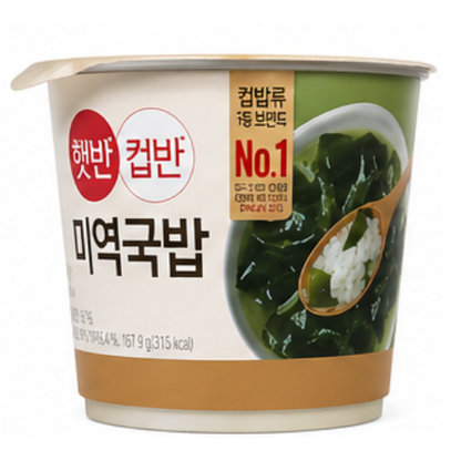 CJ Hetban cupban Miyeok gukbab 167g