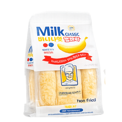 WAW Milk Classic Rice Snack Banana Flavor 240g