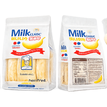 WAW Milk Classic Rice Snack Banana Flavor 240g