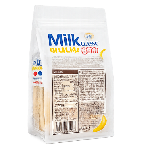 WAW Milk Classic Rice Snack Banana Flavor 240g