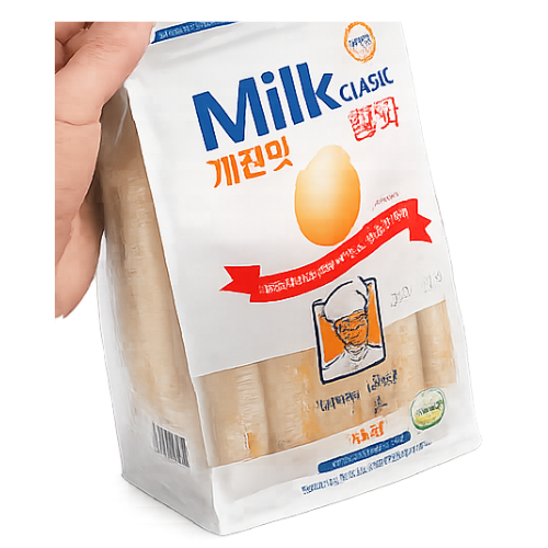 WAW Milk Classic Rice Snack Egg Flavor 240g