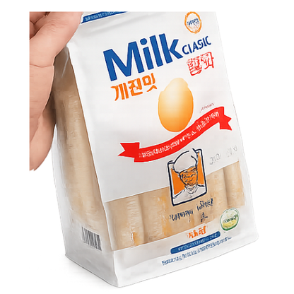 WAW Milk Classic Rice Snack Egg Flavor 240g