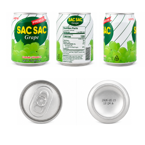 Lotte Sacsac Grape 238ml