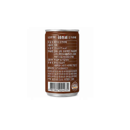 Lotte Letsbe Mocha Latte 175ml[B_Cof] Lotte Letsbe Mocha Latte 175ml